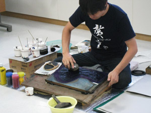 Ukiyo-e printing Pic.