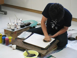 Ukiyo-e printing Pic.