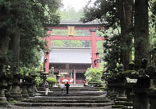 富士浅間神社参道画像