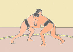 相撲イメージイラスト